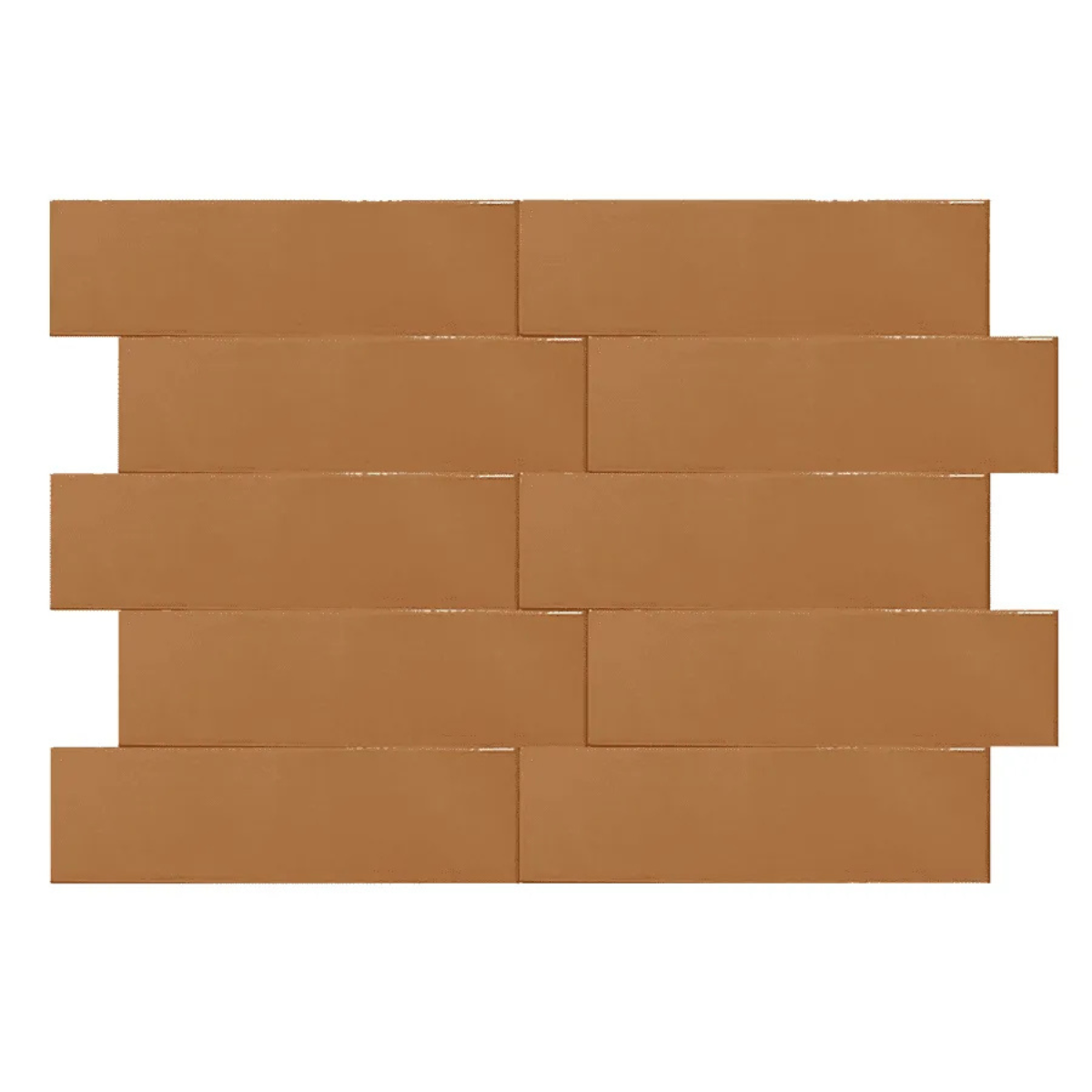 REVESTIMENTO TIJOLO COLOR CORAL CERAL 7,5X25 - Imagem 2