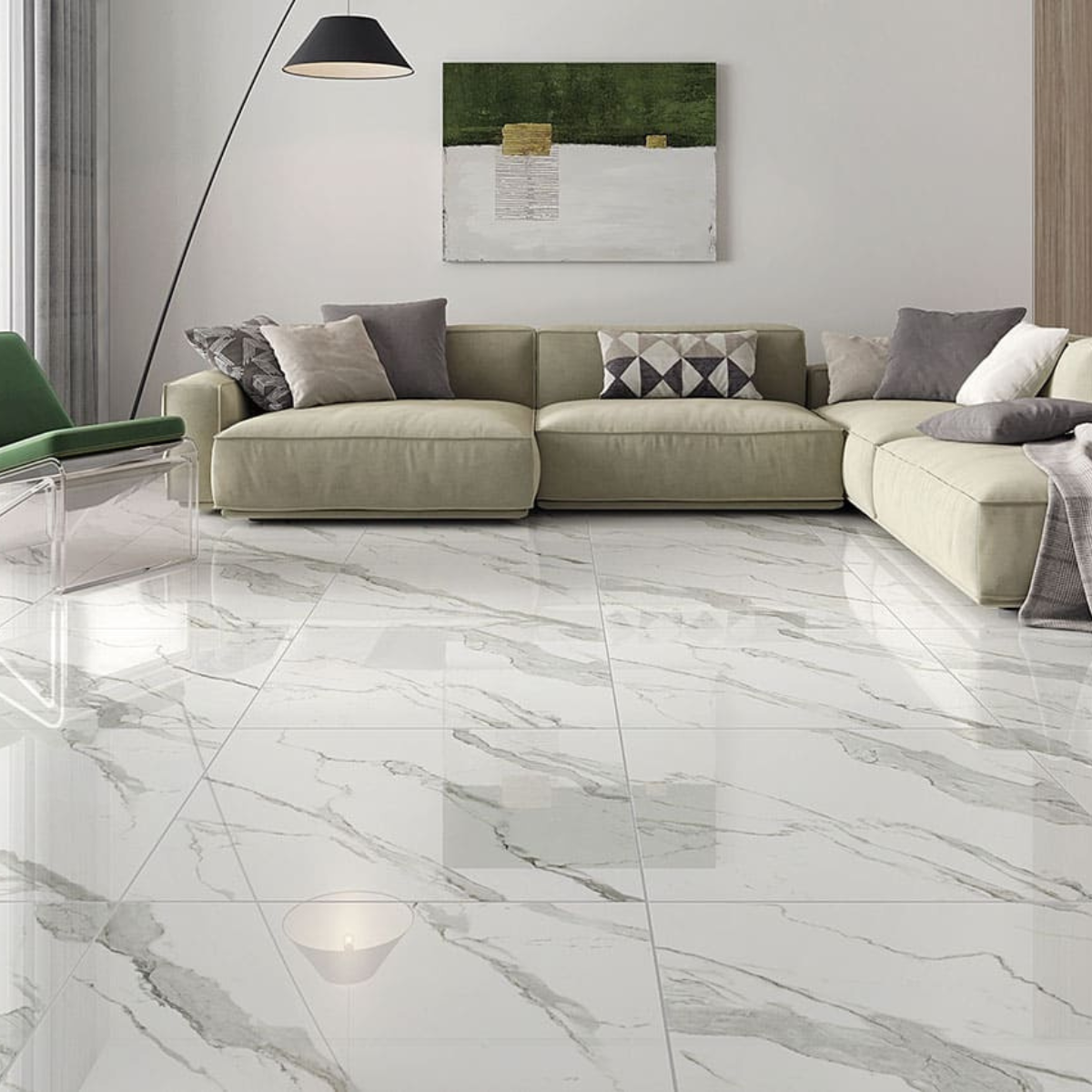 PISO STATUARIO RT MATE FORMIGRES 66x66 - Imagem 2